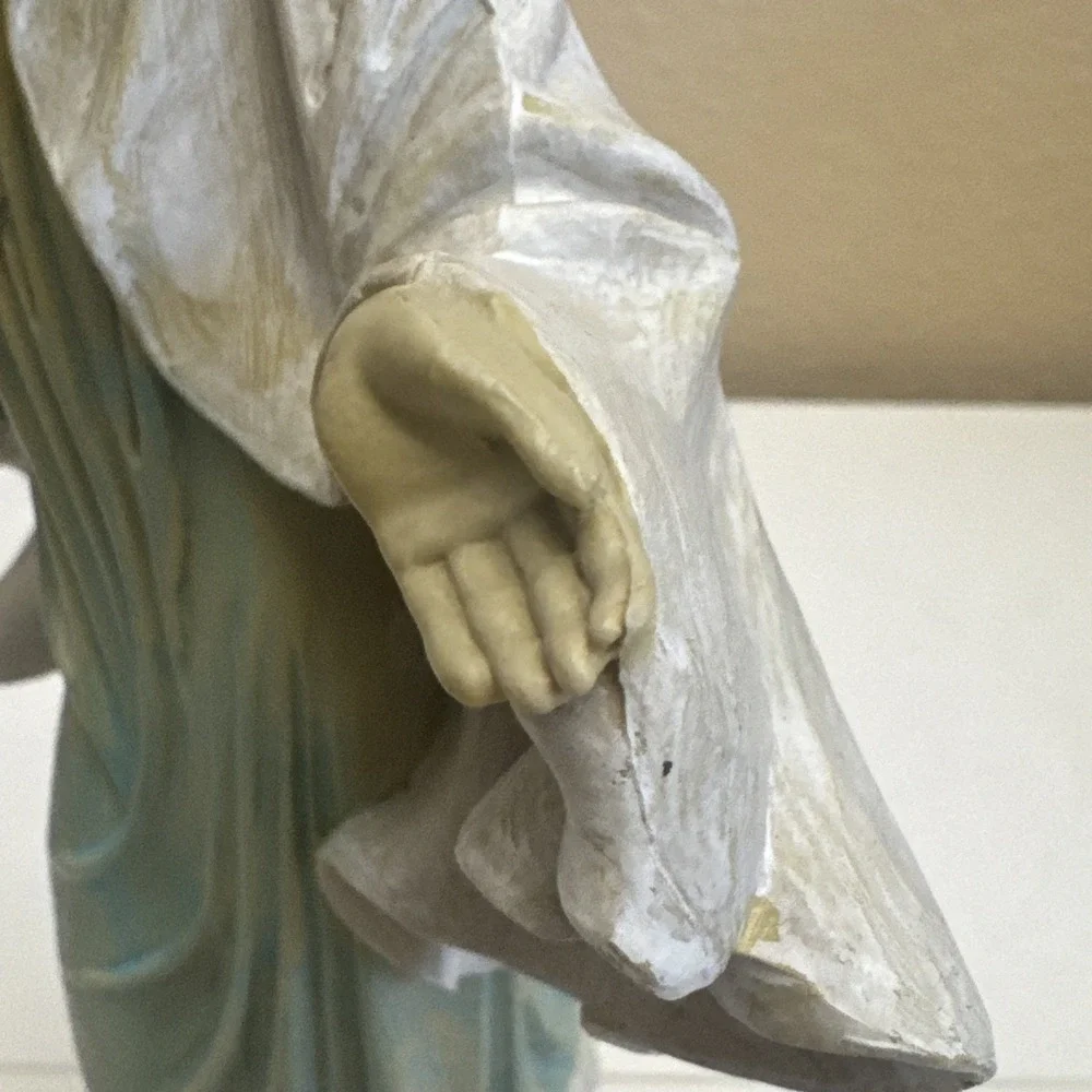 Vintage Fontanini Virgin Mary Figurine - The Ascension into Heaven 